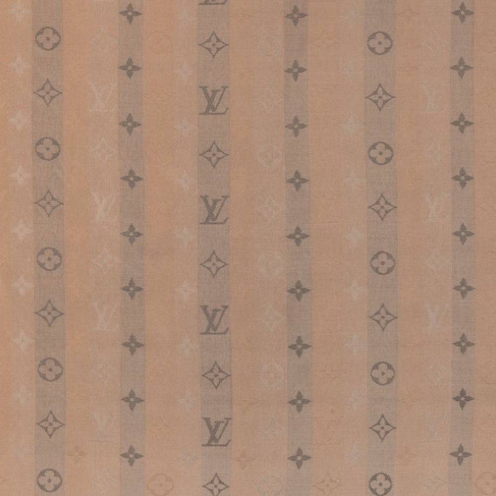 Louis Vuitton, So Shine Monogram Shawl. Beige color. - Picture 3 of 8